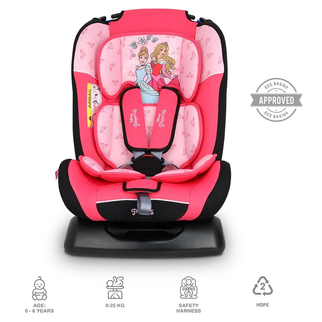 Disney Princess 3-In-1 Car Seat For Baby/Kids Up to 25Kg - ZY19 Princess-A - Easy Pharmacy LLC