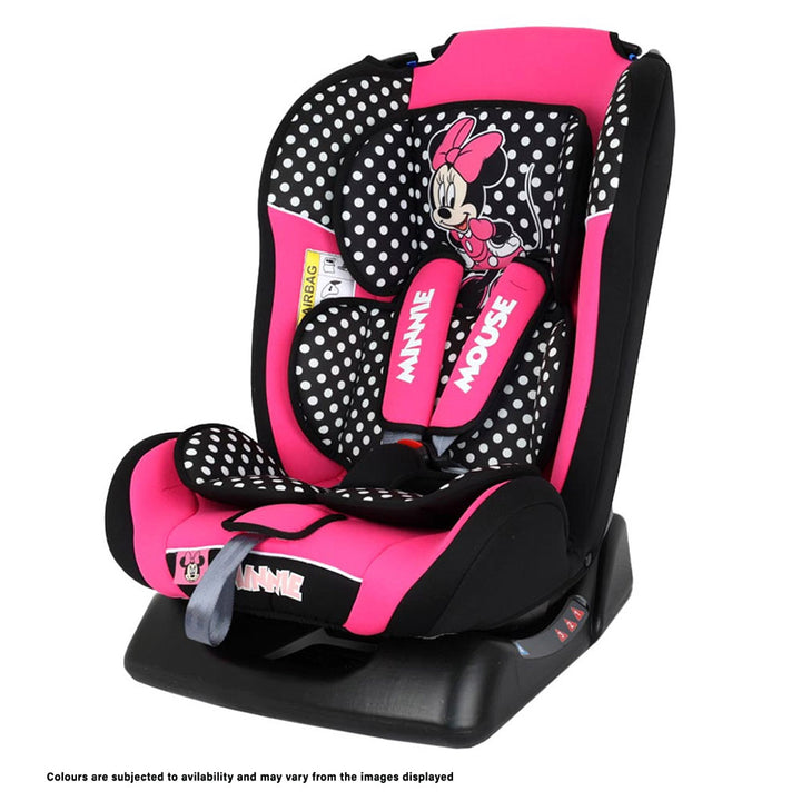 Disney Minnie Mouse 3-In-1 Car Seat For Baby/Kids Up to 36Kg - Assorted ZY10 - Easy Pharmacy LLC