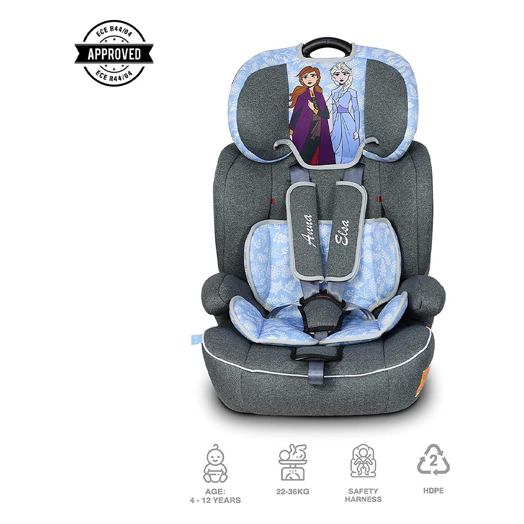 Disney Frozen 3-In-1 Car Seat For Baby/Kids Up to 36Kg - ZY10 Frozen-A - Easy Pharmacy LLC