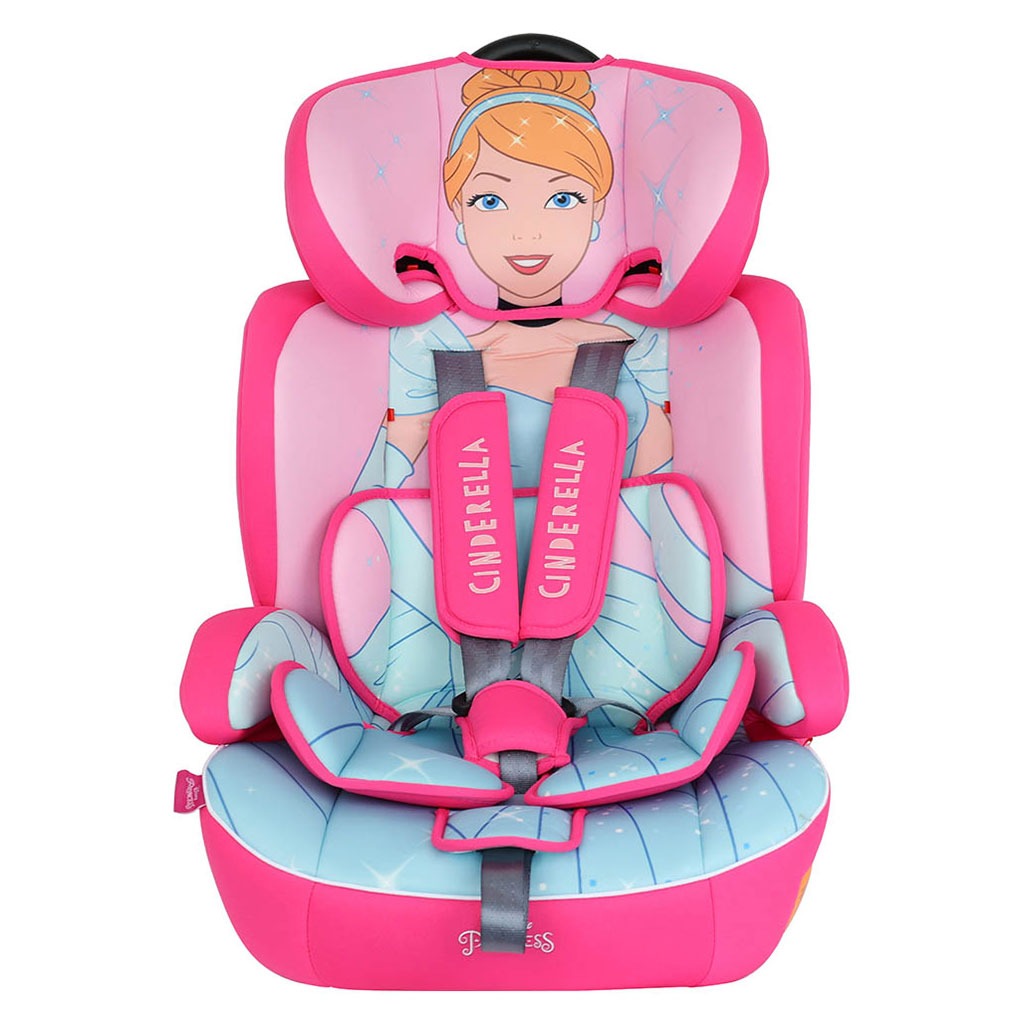 Disney Princess 3-In-1 Car Seat For Baby/Kids Up to 36Kg ZY10 - Easy Pharmacy LLC