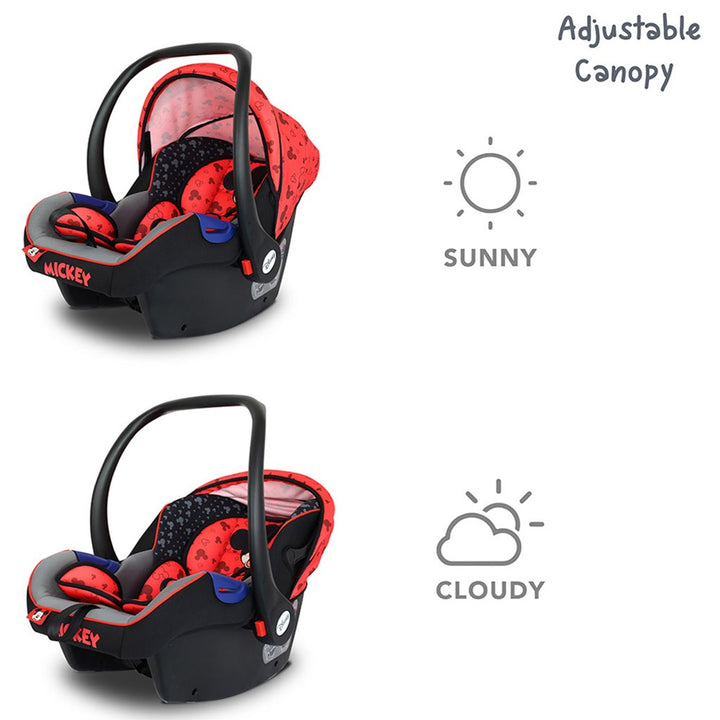 Disney Mickey Mouse Car Seat/Baby Carrier For Baby Up to 13Kg - ZY07 Mickey-A - Easy Pharmacy LLC