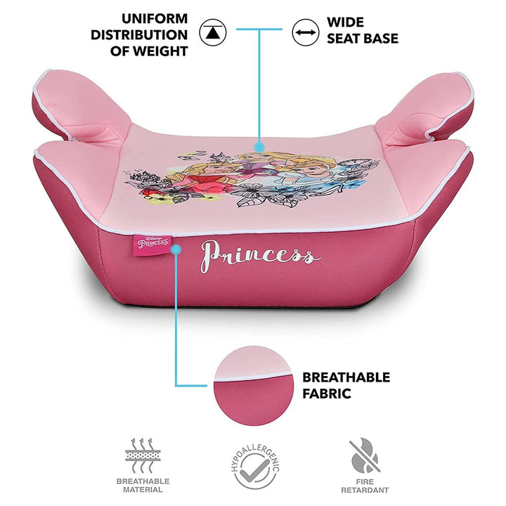Disney Princess Kids Booster Seat With Arm Rest - ZY13A Princess-A, Assorted - Easy Pharmacy LLC