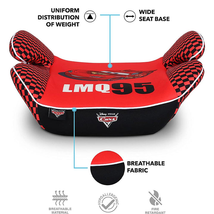 Disney Cars Lightning McQueen Kids Booster Seat With Arm Rest - ZY03 Cars-A - Easy Pharmacy LLC
