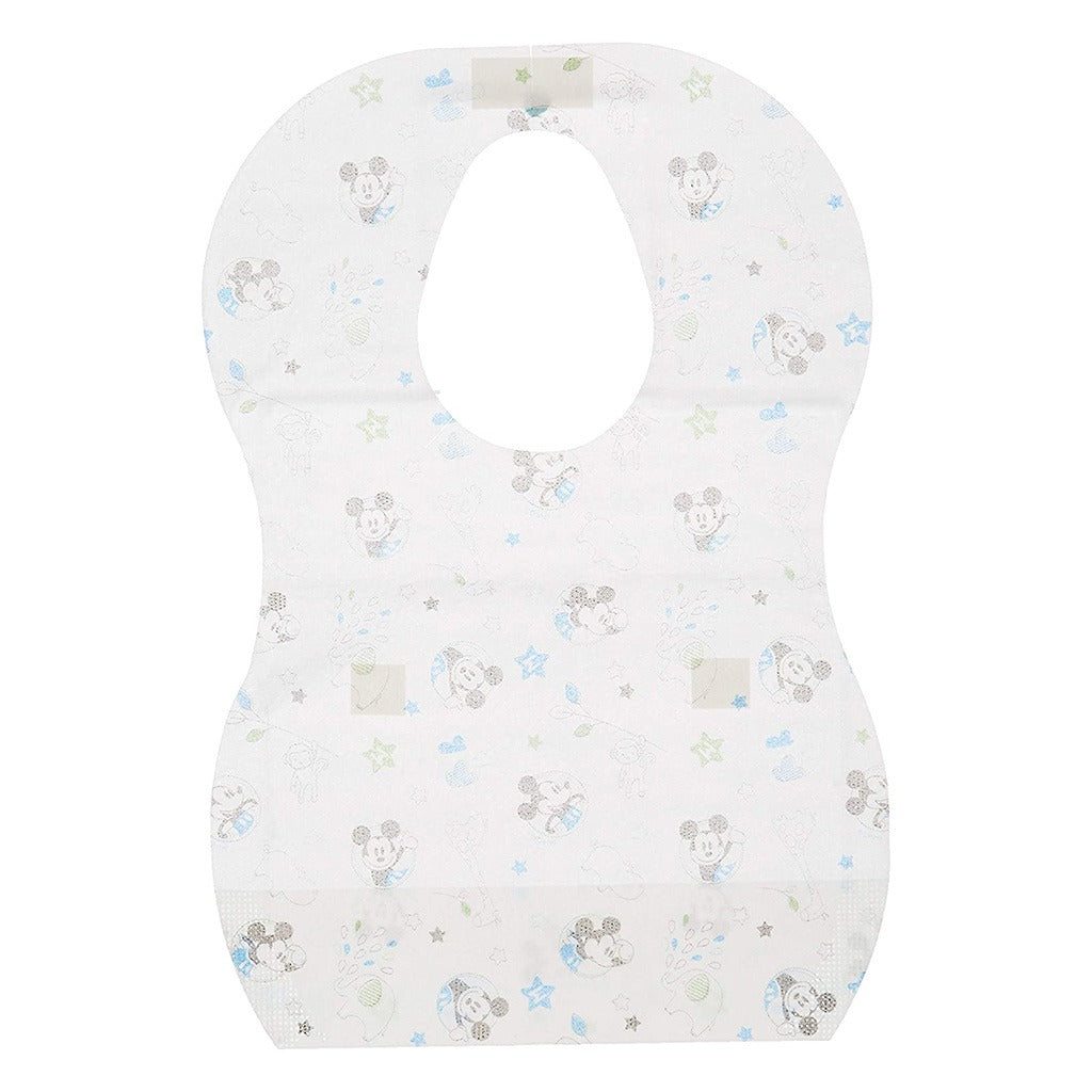 Disney Mickey Mouse Leak Proof Disposable Baby Bibs Assorted, Pack of 8's - Easy Pharmacy LLC