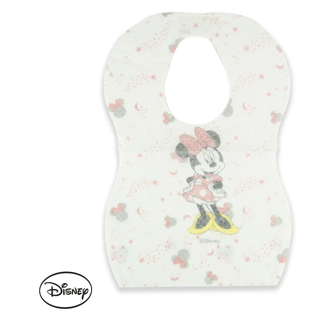 Disney Minnie Mouse Leak Proof Disposable Baby Bibs Assorted, Pack of 8's - Easy Pharmacy LLC