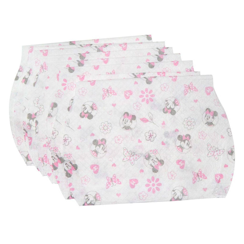 Disney Minnie Mouse Leak Proof Disposable Baby Bibs Assorted, Pack of 8's - Easy Pharmacy LLC