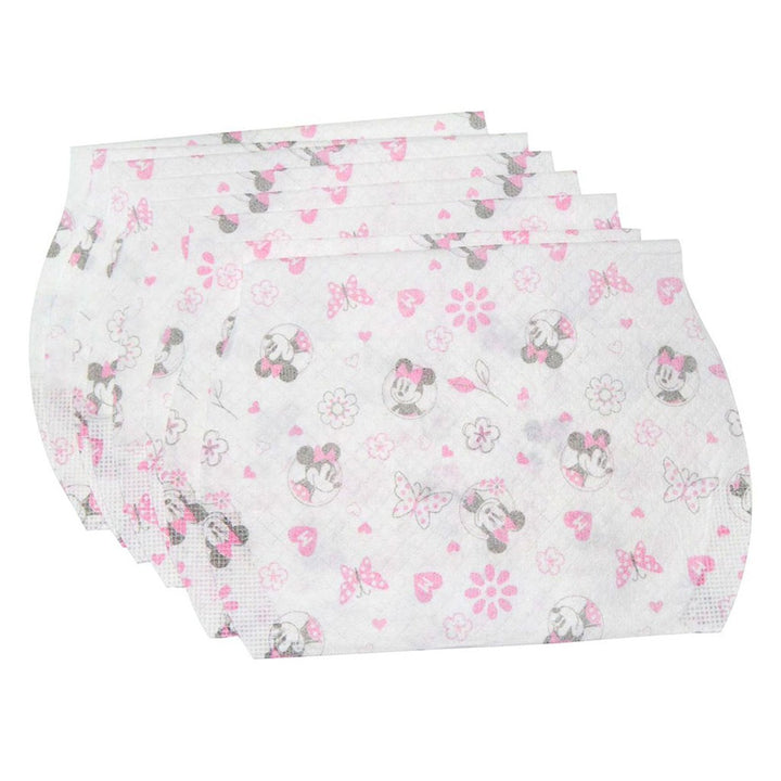 Disney Minnie Mouse Leak Proof Disposable Baby Bibs Assorted, Pack of 8's - Easy Pharmacy LLC