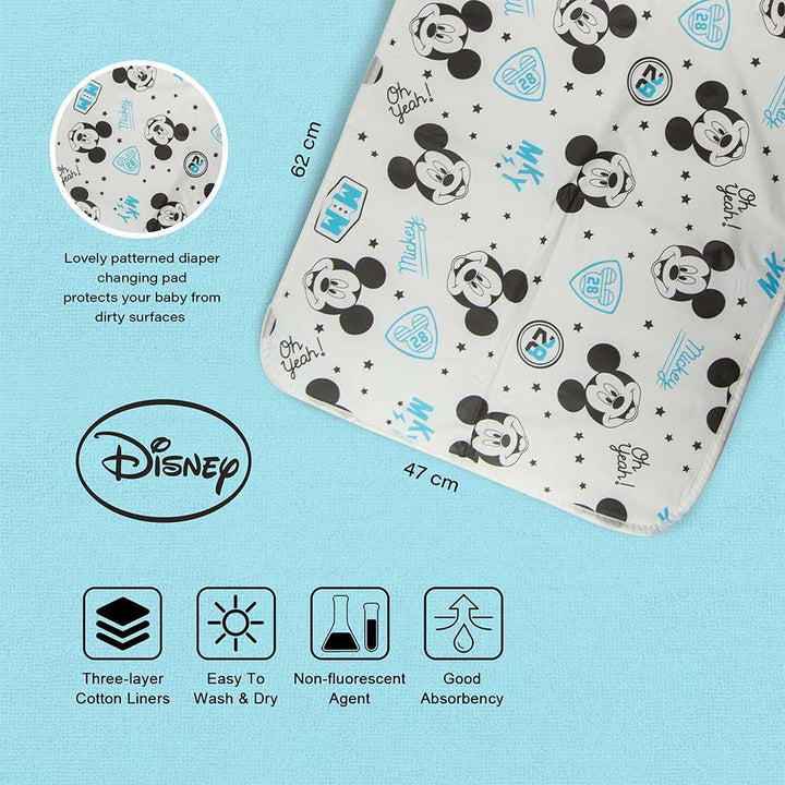 Disney Mickey Mouse Waterproof Reusable Baby Diaper Changing Mat 47 x 62 cm - Easy Pharmacy LLC