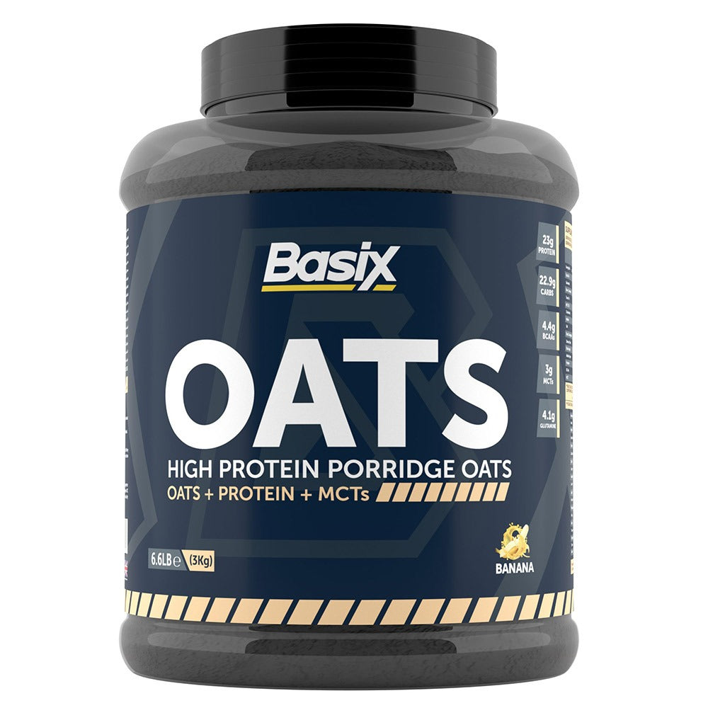 Basix Oats High Protein Porridge Oats Banana 3kg - Easy Pharmacy LLC