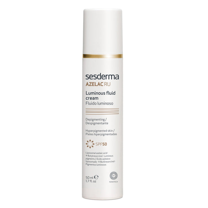 Sesderma Azelac Ru Luminous Fluid SPF 50 Cream With Depigmenting Actives For Blemishes 50ml - Easy Pharmacy LLC