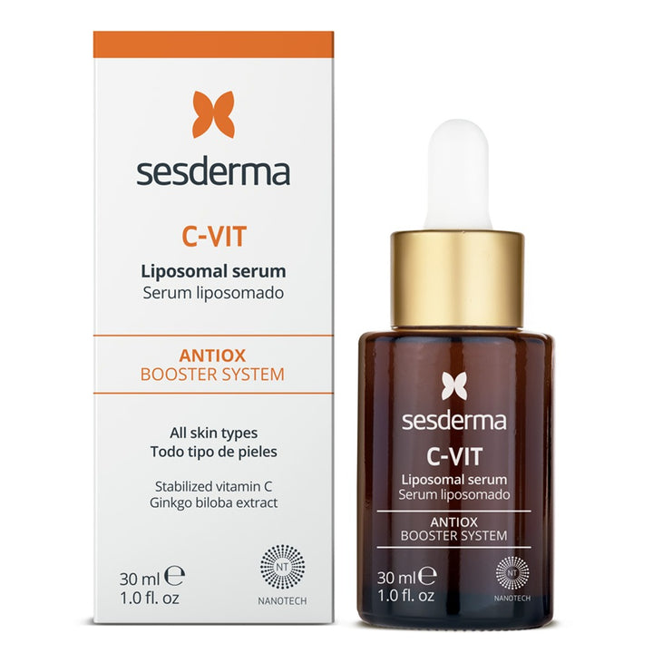 Sesderma C-Vit Antioxidant & Antiaging Liposomal Face Serum For Brightening 30ml - Easy Pharmacy LLC
