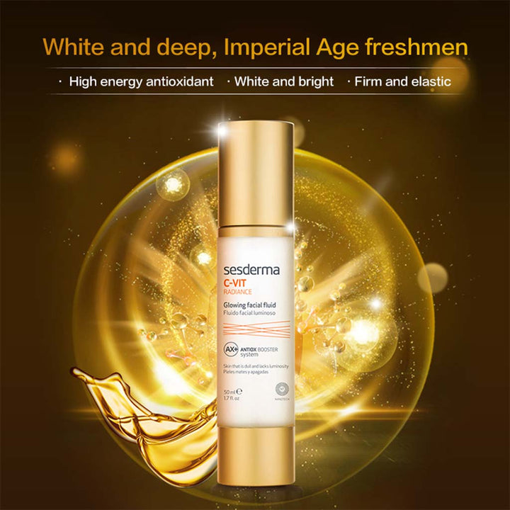 Sesderma C-Vit Radiance Antioxidant & Antiaging Glowing Face Fluid 50ml - Easy Pharmacy LLC