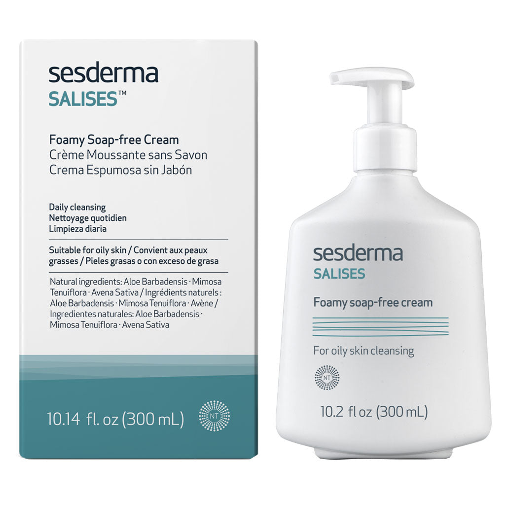 Sesderma Salises Foamy Soap Free Cream For Oily Skin 300ml - Easy Pharmacy LLC