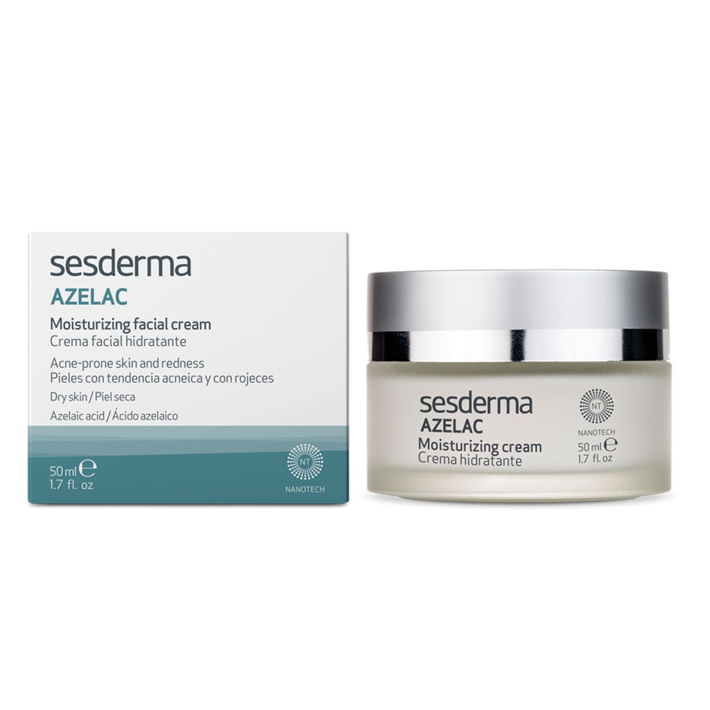 Sesderma Azelac Moisturizer Facial Cream For Acne & Redness Prone Skin 50ml - Easy Pharmacy LLC
