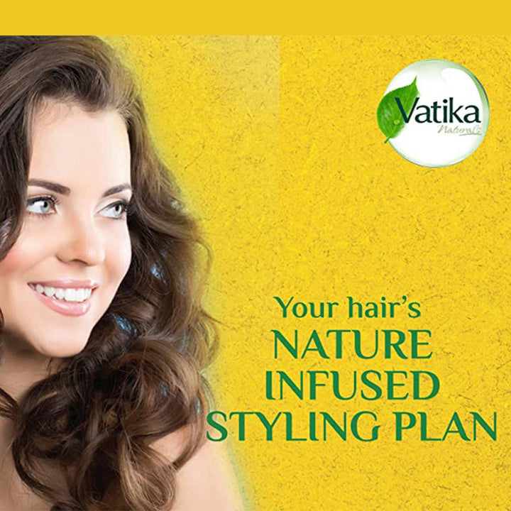 Dabur Vatika Naturals Dandruff Guard Hair Styling Cream With Lemon, Tea Tree & Almond 210ml - Easy Pharmacy LLC