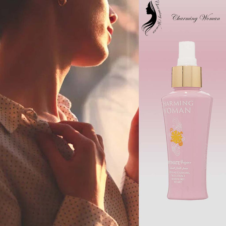 Charming Woman Alcohol-Free Intimate Care Spray Pink With Moisturizing Silk Extract 100ml - Easy Pharmacy LLC