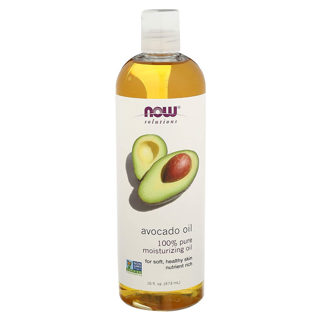 Now Solutions Avocado Oil 100% Pure Moisturizing Oil For Soft, Healthy Skin 473ml - Easy Pharmacy LLC