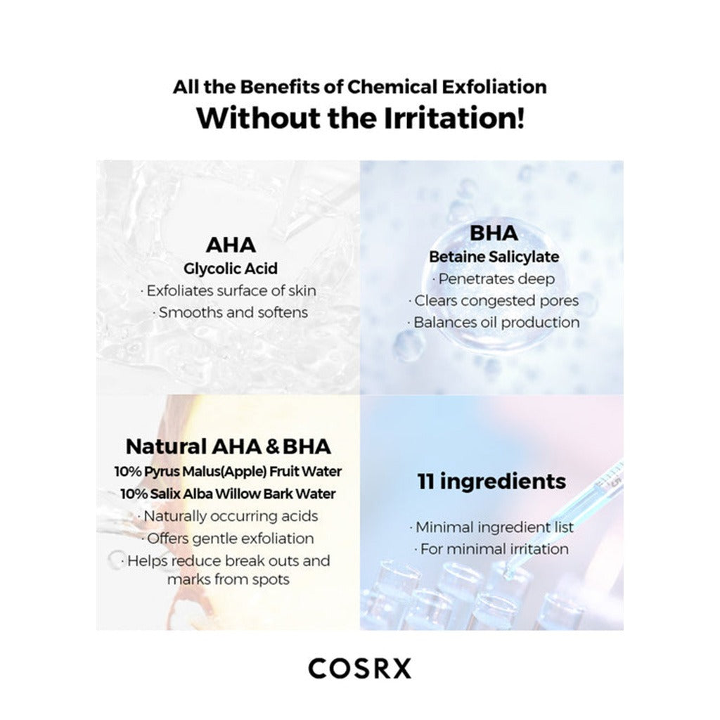 Cosrx AHA-BHA Clarifying Treatment Toner 150ml - Easy Pharmacy LLC