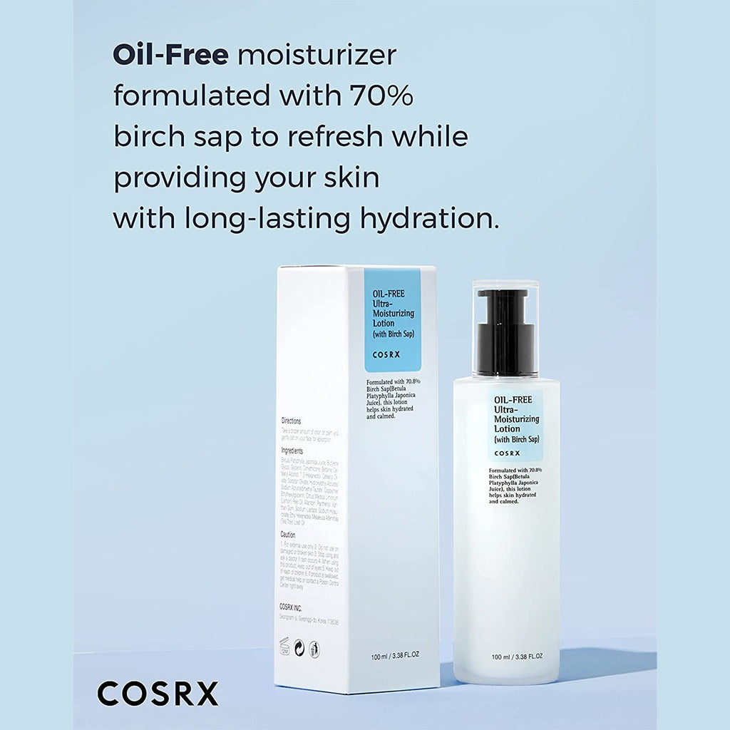 Cosrx Oil-Free-Ultra-Moisturizing Lotion With Birch Sap 100ml - Easy Pharmacy LLC