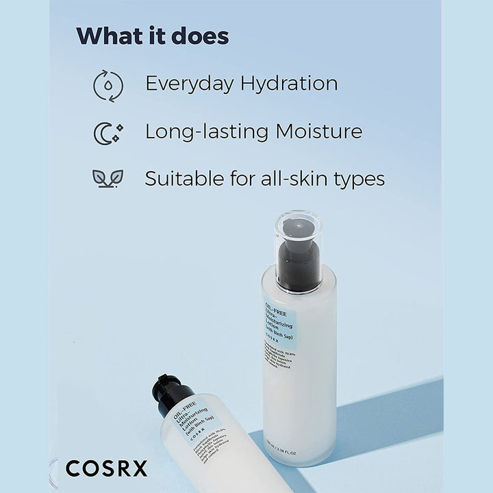 Cosrx Oil-Free-Ultra-Moisturizing Lotion With Birch Sap 100ml - Easy Pharmacy LLC