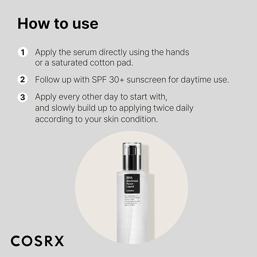 Cosrx BHA Leave-On Blackhead Power Liquid 100ml - Easy Pharmacy LLC