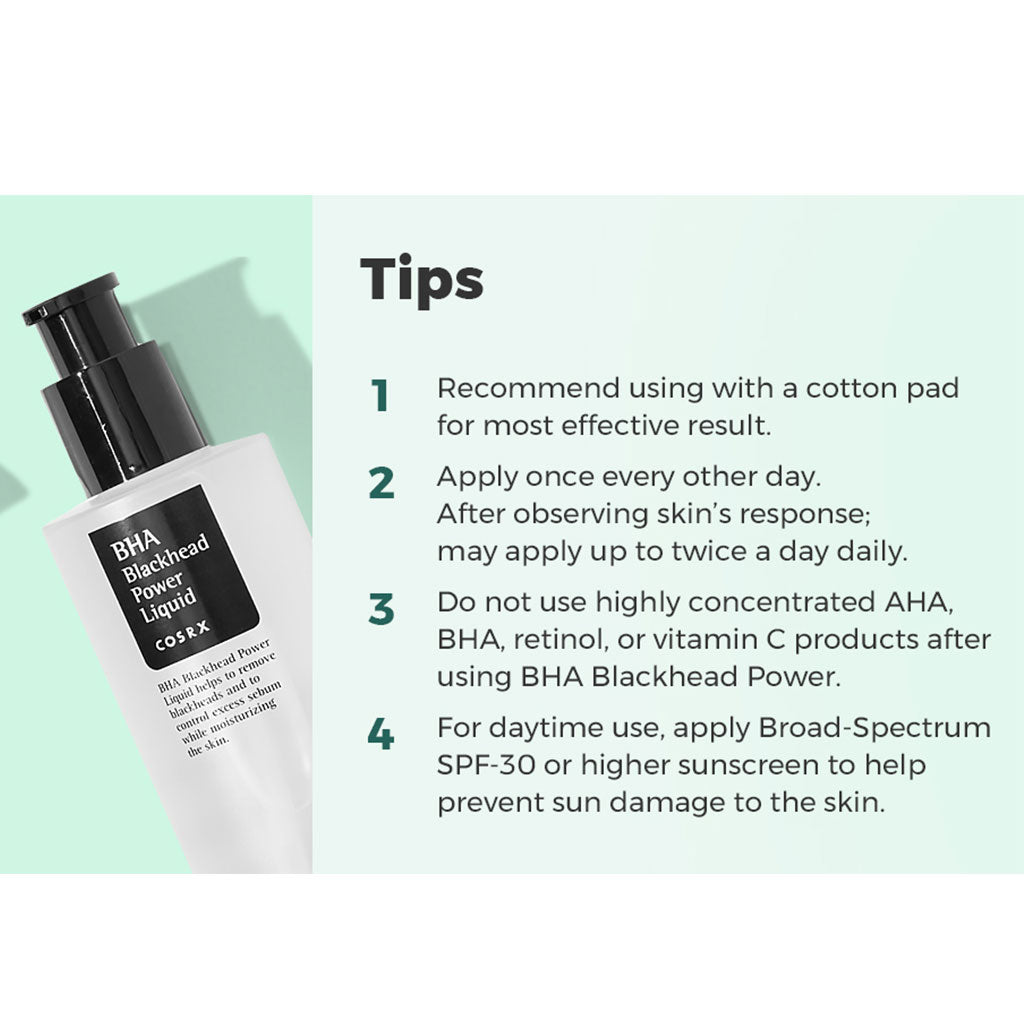Cosrx BHA Leave-On Blackhead Power Liquid 100ml - Easy Pharmacy LLC