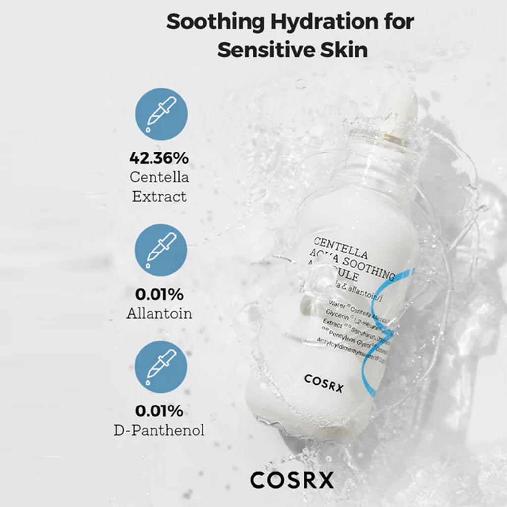 Cosrx Hydrium Centella Aqua Soothing Ampoule for redness 40ml - Easy Pharmacy LLC