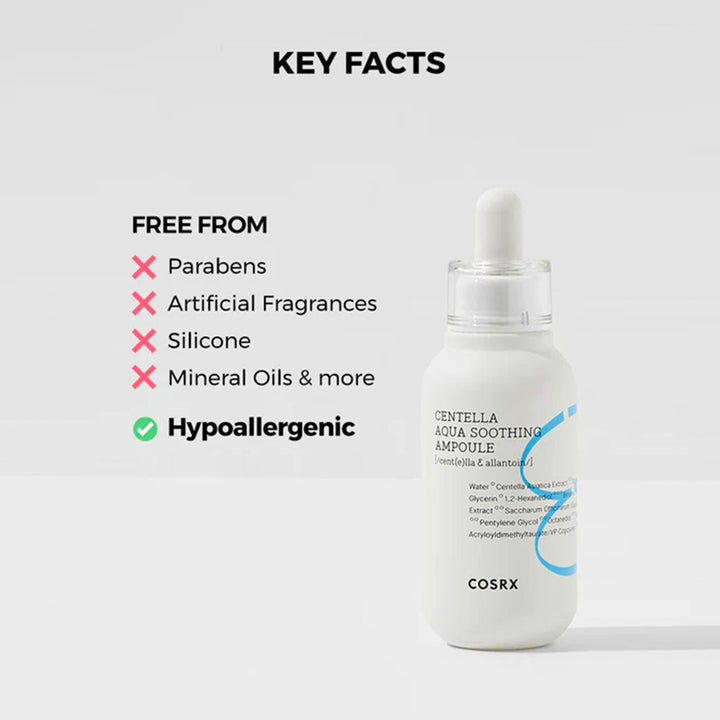 Cosrx Hydrium Centella Aqua Soothing Ampoule for redness 40ml - Easy Pharmacy LLC