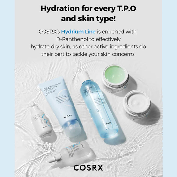 Cosrx Hydrium Green Tea Aqua Soothing Gel Cream For Hot irritated Skin 50ml - Easy Pharmacy LLC