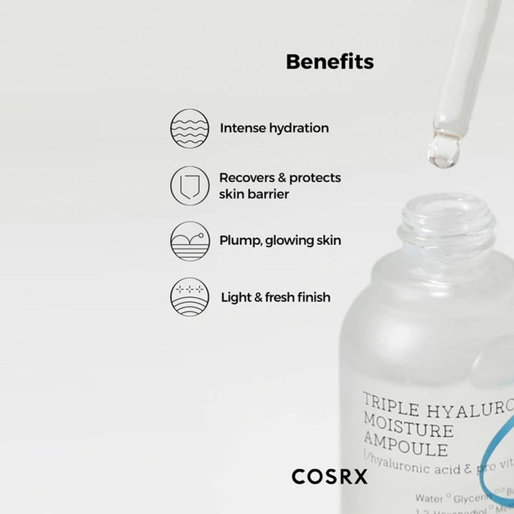 Cosrx Hydrium Triple Hyaluronic Moisture Ampoule 40ml - Easy Pharmacy LLC