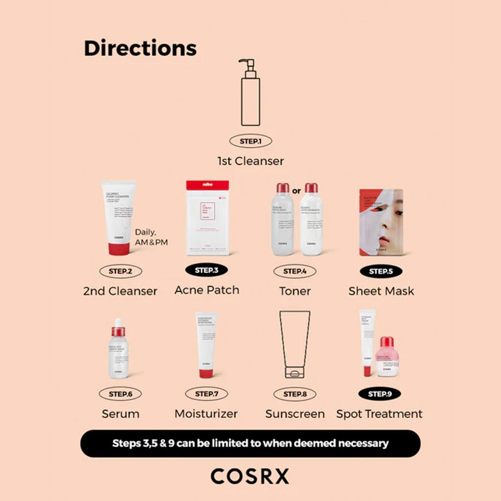 Cosrx AC Collection Calming Foam Cleanser with Salicylic Acid 150ml - Easy Pharmacy LLC