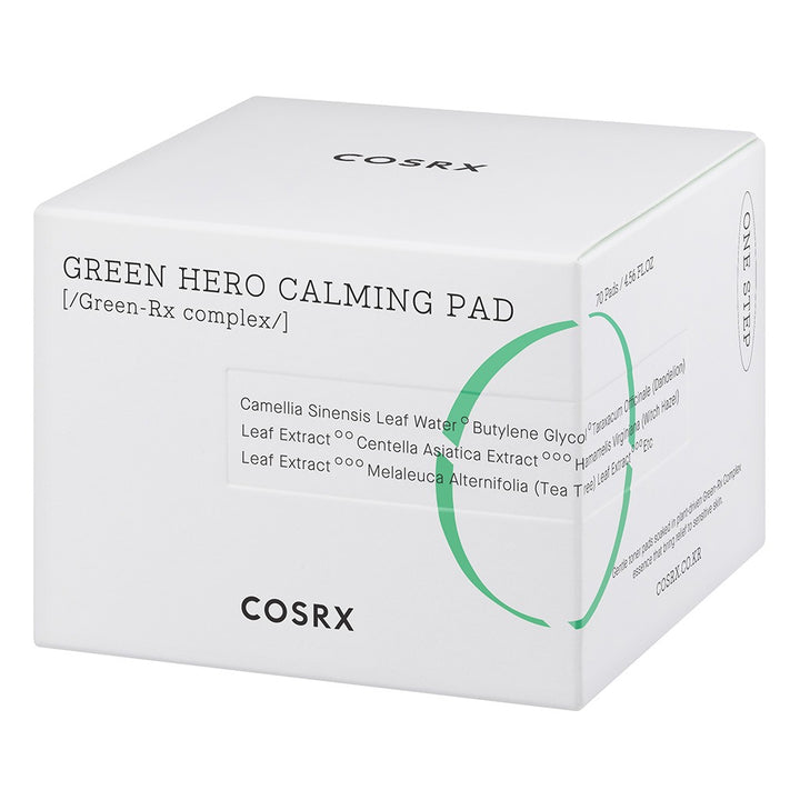 Cosrx One Step Green Hero Calming Pads, Pack of 70's - Easy Pharmacy LLC