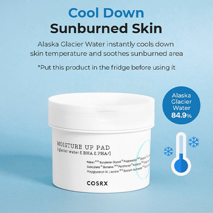 Cosrx One Step Moisture Up Pads For Dry Skin, Pack of 70's - Easy Pharmacy LLC