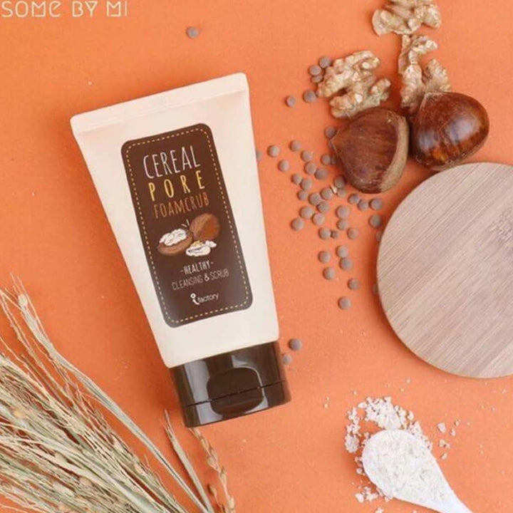 Some By Mi Cereal Pore Foamcrub Face & Body Cleansing and Scrub 100ml - Easy Pharmacy LLC