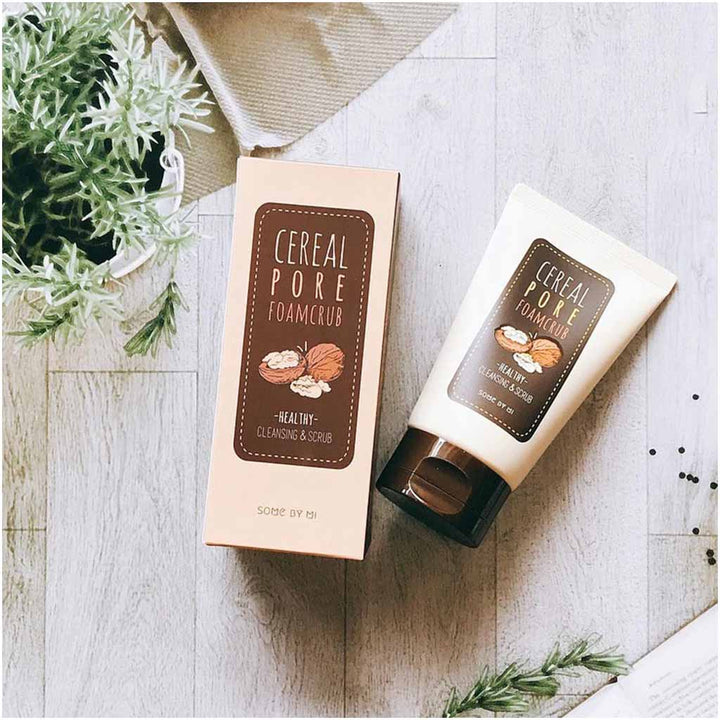 Some By Mi Cereal Pore Foamcrub Face & Body Cleansing and Scrub 100ml - Easy Pharmacy LLC