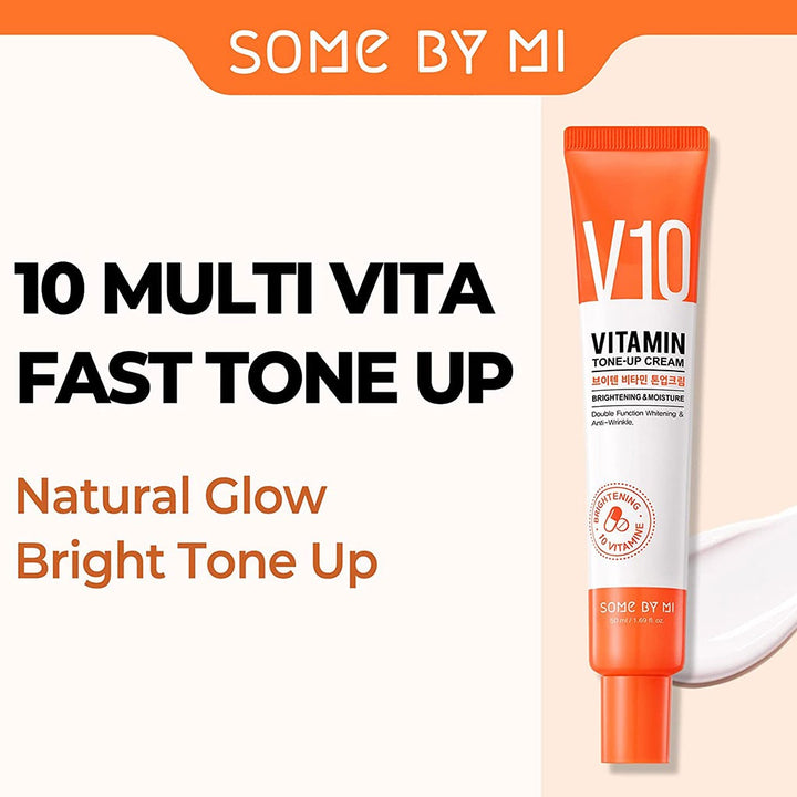 Some By Mi V10 Vitamin Tone-Up Cream For Brightening 50ml - Easy Pharmacy LLC