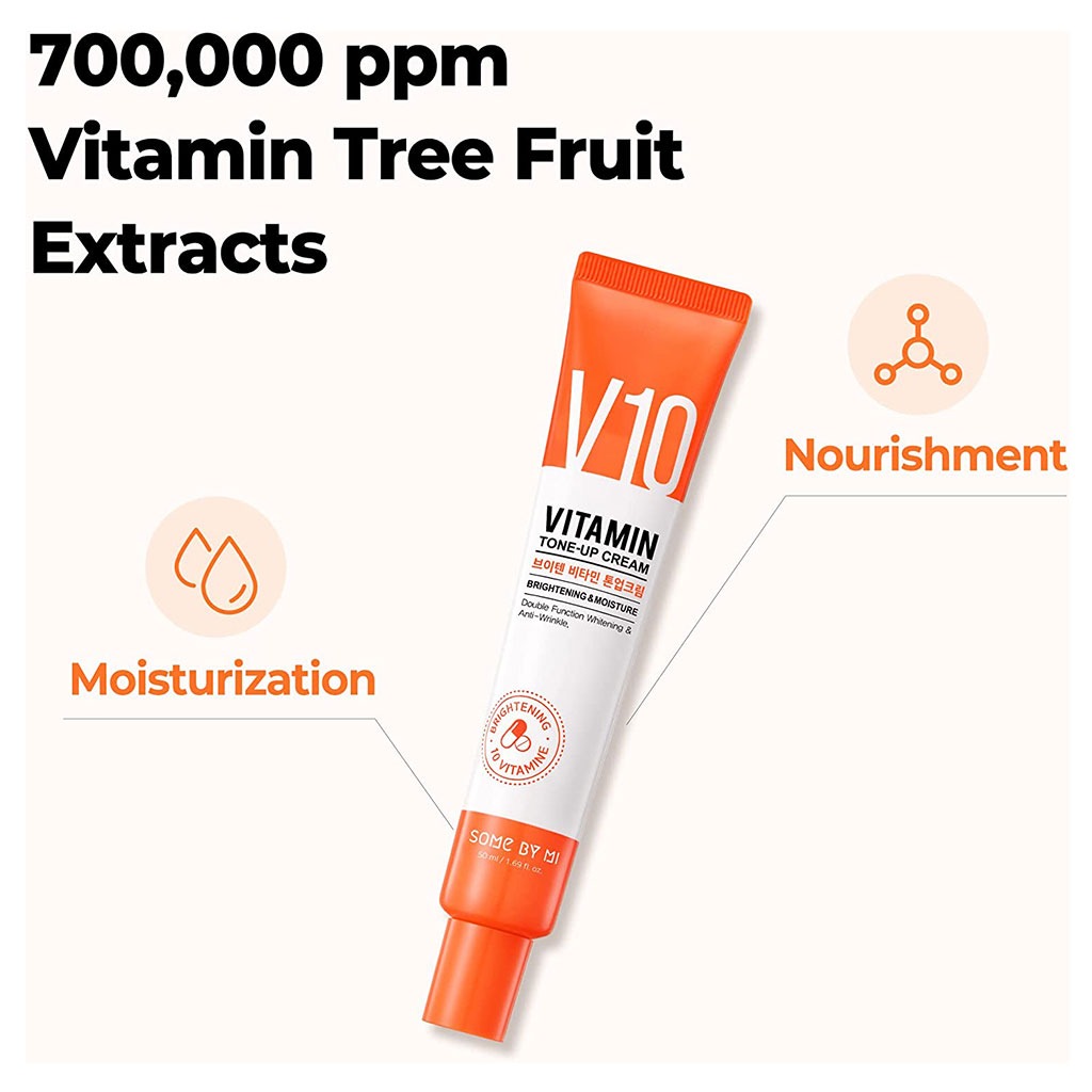 Some By Mi V10 Vitamin Tone-Up Cream For Brightening 50ml - Easy Pharmacy LLC