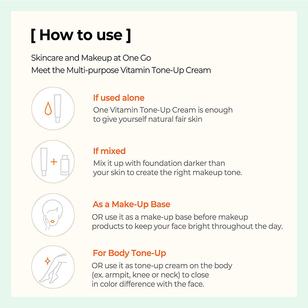 Some By Mi V10 Vitamin Tone-Up Cream For Brightening 50ml - Easy Pharmacy LLC