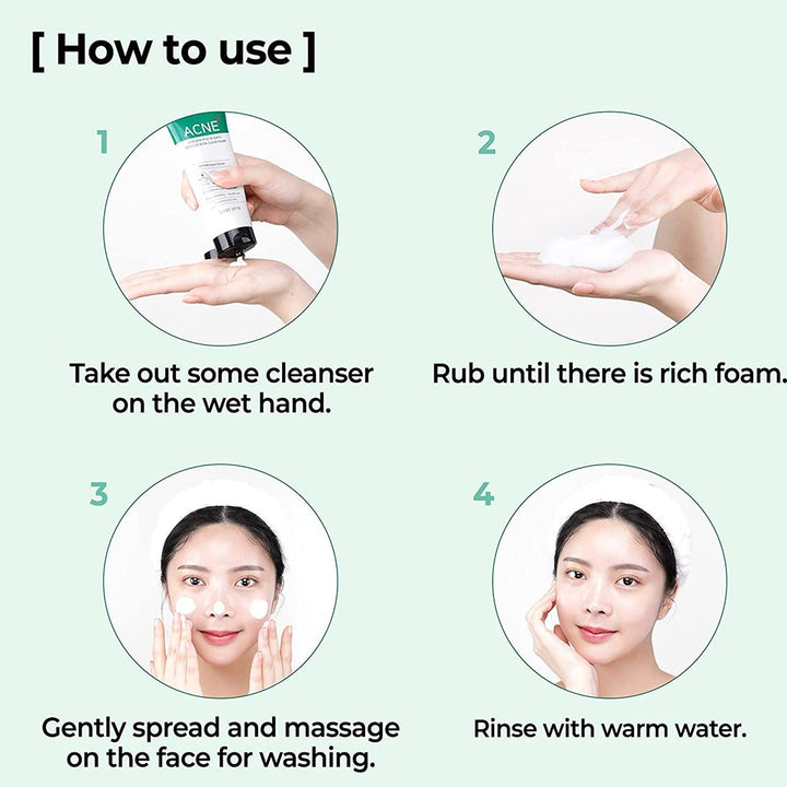 Some By Mi AHA-BHA-PHA 30 Days Miracle Acne Clear Foam Cleanser 100ml - Easy Pharmacy LLC