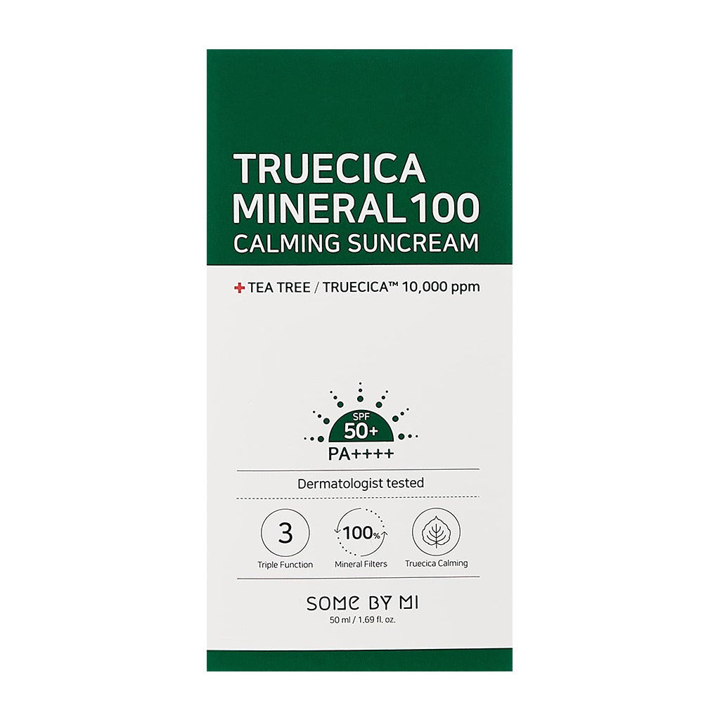 Some By Mi Truecica Mineral 100 Calming Suncream SPF 50+ PA++++ 50ml - Easy Pharmacy LLC