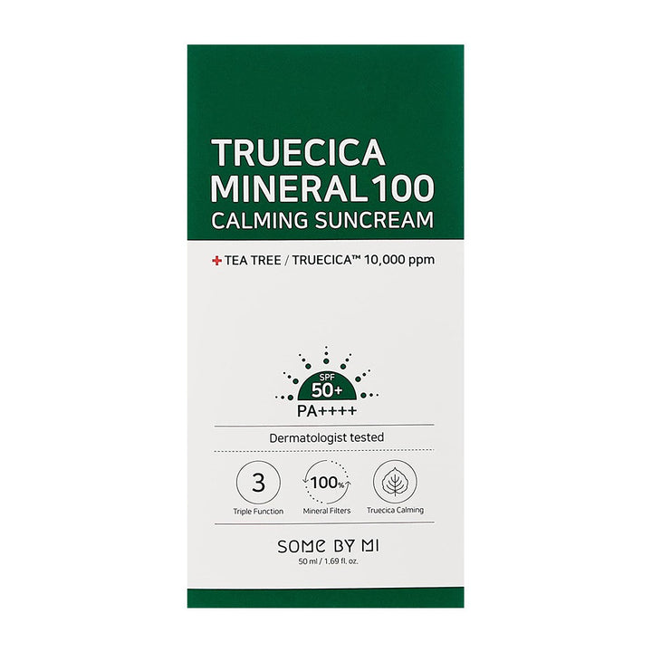 Some By Mi Truecica Mineral 100 Calming Suncream SPF 50+ PA++++ 50ml - Easy Pharmacy LLC