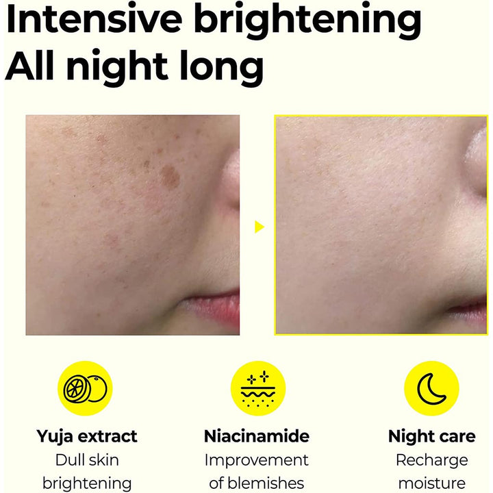 Some By Mi Yuja Niacin Miracle Brightening Sleeping Mask 60g - Easy Pharmacy LLC