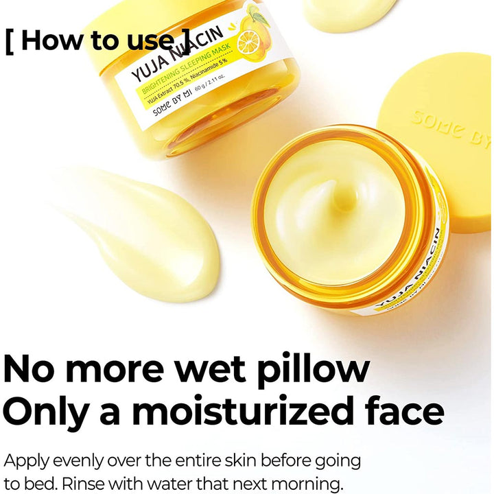 Some By Mi Yuja Niacin Miracle Brightening Sleeping Mask 60g - Easy Pharmacy LLC