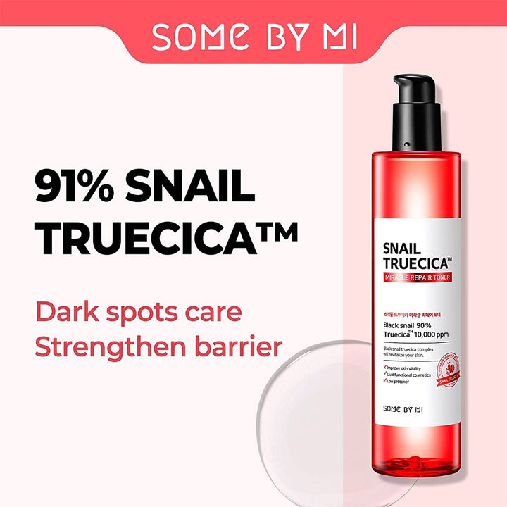 Some By Mi Snail Truecica Miracle Repair Face Toner 135ml - Easy Pharmacy LLC