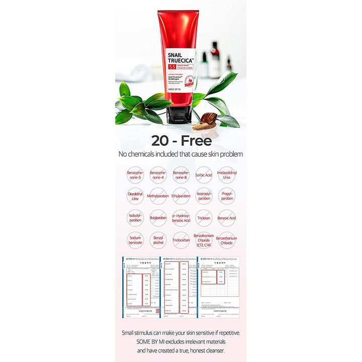 Some By Mi Snail Truecica Miracle Repair Low pH Cleansing Gel 100ml - Easy Pharmacy LLC