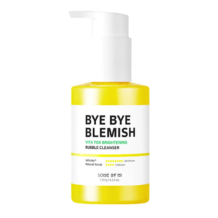 Some By Mi Bye Bye Blemish Vita Tox Brightening Bubble Cleanser 120g - Easy Pharmacy LLC
