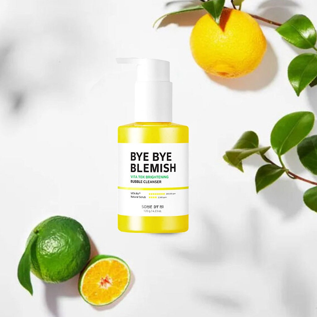 Some By Mi Bye Bye Blemish Vita Tox Brightening Bubble Cleanser 120g - Easy Pharmacy LLC