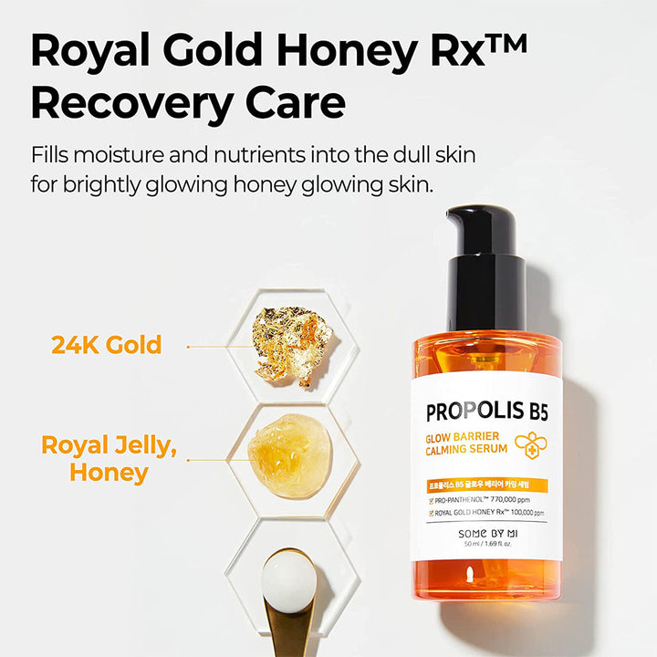 Some By Mi Propolis B5 Glow Barrier Calming Face Serum 50ml - Easy Pharmacy LLC