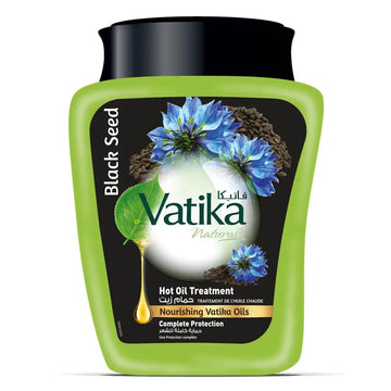 Dabur Vatika Black Seed Hammam Zaith Hot Oil Treatment Cream For Malnourished Hair 500g