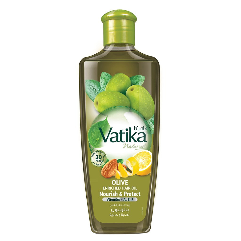 Dabur Vatika Naturals Olive Enriched Protect And Nourish Hair Oil 300ml - Easy Pharmacy LLC